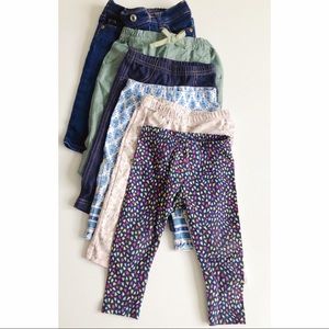 Bundle of Carters 9 months baby girl pants